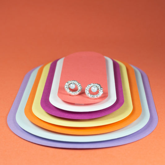 Boucles d'oreilles Prunelle - Boucles d'oreilles - Atelier Chicoine