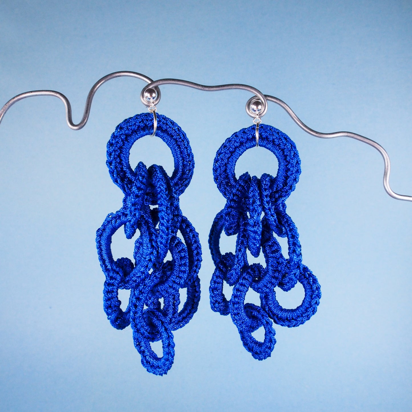 Boucles d'oreilles Océan - Boucles d'oreilles - Atelier Chicoine