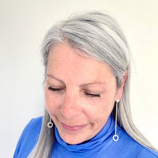 Boucles d'oreilles Foliole - Boucles d'oreilles - Atelier Chicoine