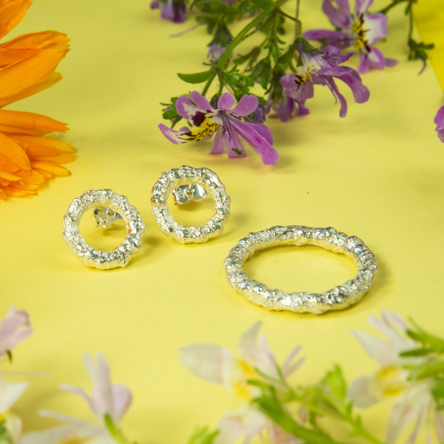 Bague et boucles d'oreilles Ramur - Duo